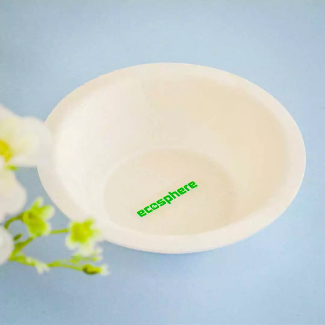 Bagasse bowl for restaurant food service